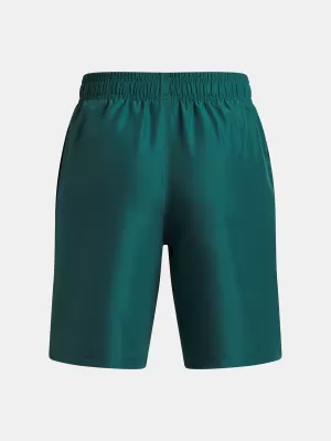 Момчета шорти UNDER ARMOUR UA TECH WOVEN WORDMARK SHORT 1383341-338 ЗЕЛЕНО