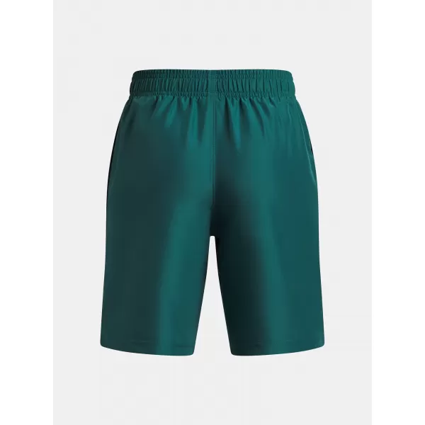  Момчета шорти UNDER ARMOUR UA TECH WOVEN WORDMARK SHORT 1383341-338 ЗЕЛЕНО 