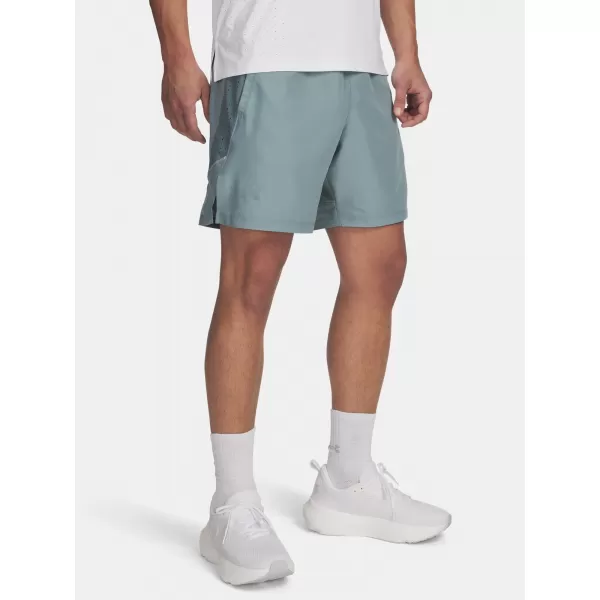  Мъжки шорти UNDER ARMOUR UA LAUNCH PRO 2N1 7'' SHORTS 1376831-323 ЗЕЛЕНО 