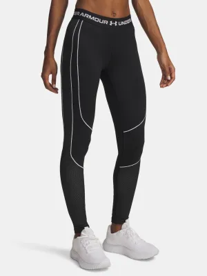 Дамски клин UNDER ARMOUR UA COLDGEAR TEXTURED LEGGING 6003997-003 ЧЕРЕН