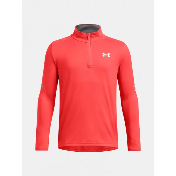  Момчешка тениска UNDER ARMOUR TECH UTILITY 1/4 ZIP 1390029-847 ОРАНЖЕВО 