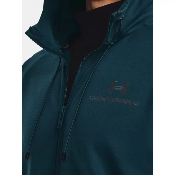  Мъжки суичър UNDER ARMOUR RUSH ALL PURPOSE FZ HD СИНЬО 