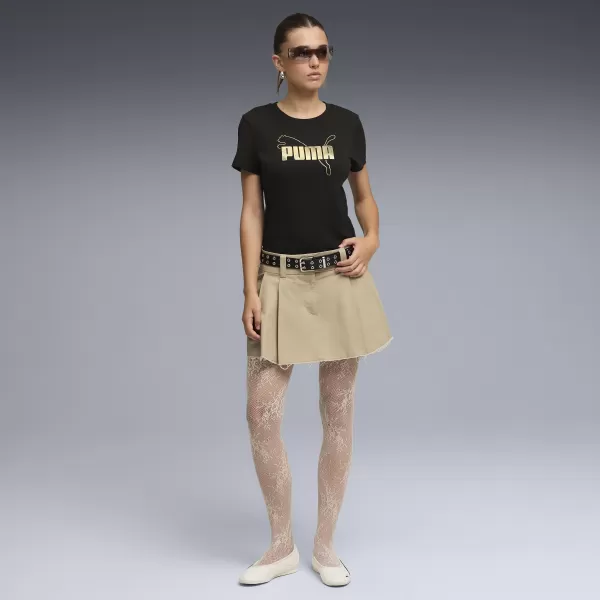  Дамска тениска PUMA ESS LOGO LAB TEE 691824_01 ПУМА ЧЕРНА 