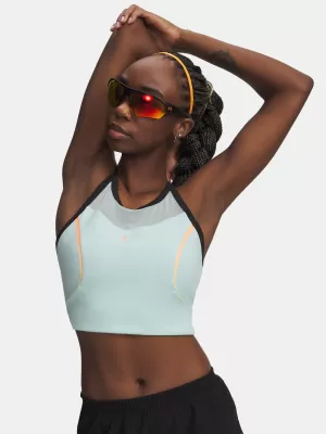 Дамски потник UNDER ARMOUR UA VELOCITI ELITE CROP TANK 6009499-703 ЗЕЛЕНО