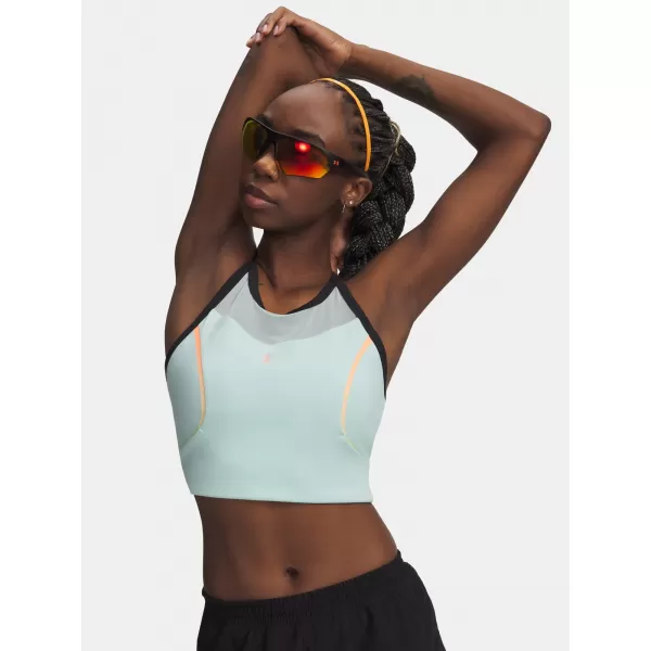  Дамски потник UNDER ARMOUR UA VELOCITI ELITE CROP TANK 6009499-703 ЗЕЛЕНО 