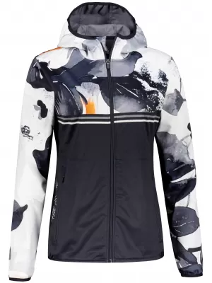 Дамско първокласно яке софтшел ALTISPORT VOJ/ALW117JACK01 ЧЕРНО/ОРАНЖЕВО