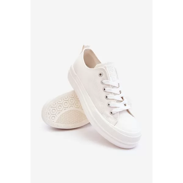  Дамски маратонки BIG STAR LL274968 WHITE Big Star Shoes 