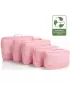 куфар HEYS Ecotex Packing Cube 5 Pc Set РОЗОВ ПЯСЪК