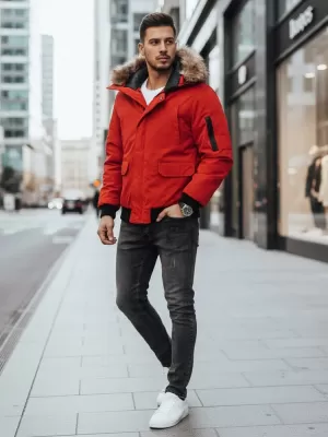 Мъжко яке DSTREET TX2875 ЧЕРВЕНО