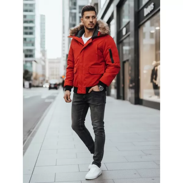  Мъжко яке DSTREET TX2875 ЧЕРВЕНО 