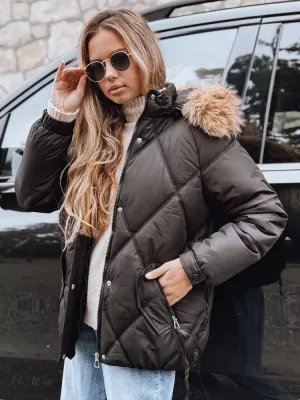 Дамско яке DSTREET TY5232 ЧЕРЕН
