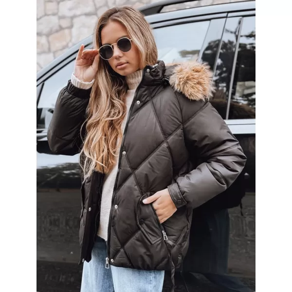  Дамско яке DSTREET TY5232 ЧЕРЕН 