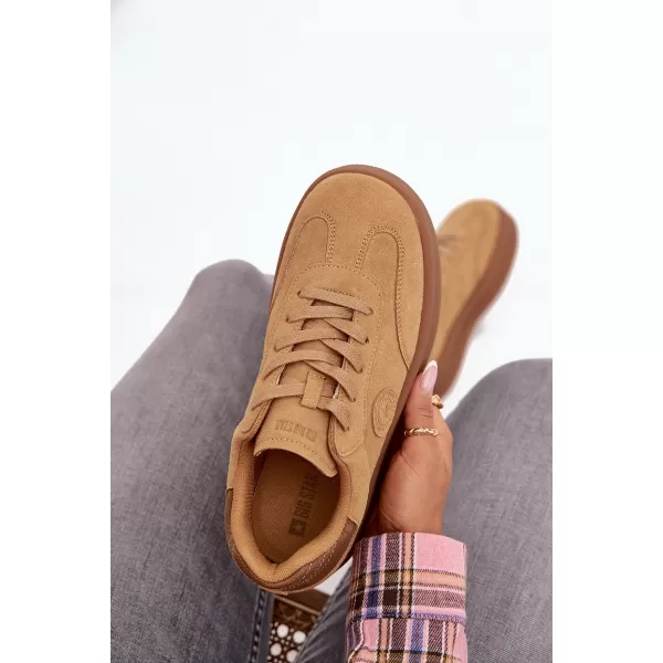  Дамски маратонки BIG STAR SS274762 BROWN/BEIGE Big Star Shoes 