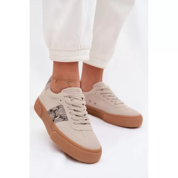  Дамски маратонки BIG STAR TT274299 GREY Big Star Shoes 