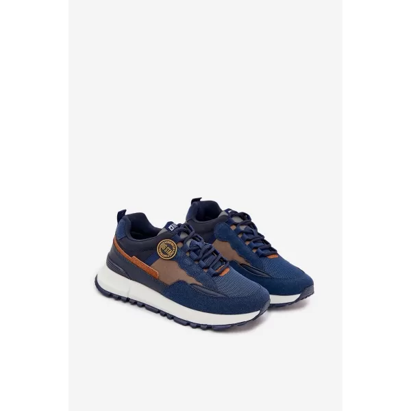  Мъжки кецове BIG STAR RR174279 BLUE Big Star Shoes 