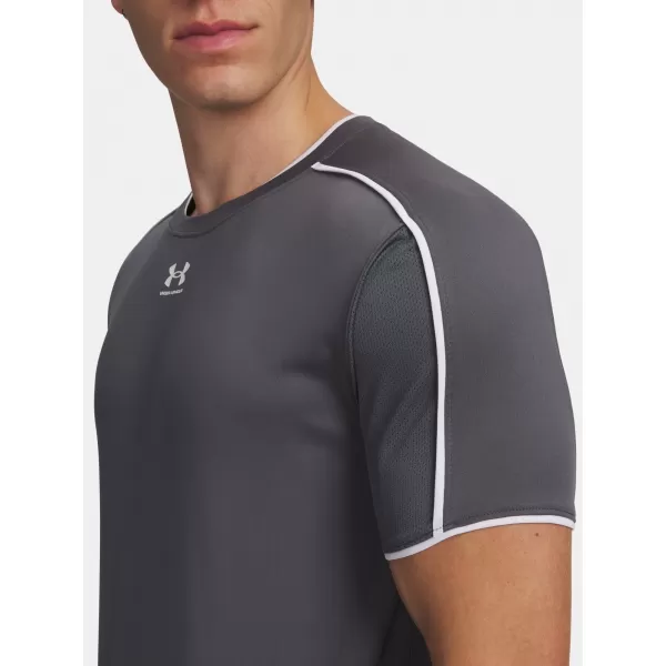 Мъжка тениска UNDER ARMOUR M CHALLENGER TRAIN SS 6009875-025 СИВО 