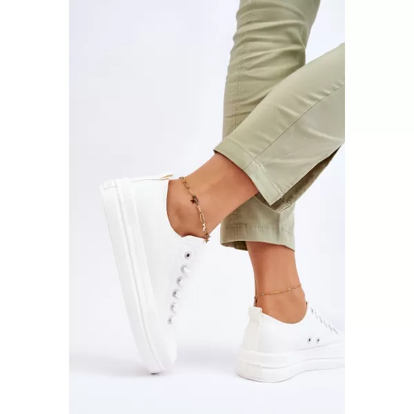  Дамски маратонки BIG STAR LL274968 WHITE Big Star Shoes 