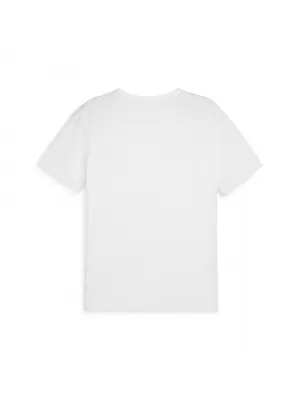 Мъжка функционална тениска PUMA TEAMRISE MATCHDAY JERSEY 706132_04 БЯЛА ПУМА/ЧЕРНА ПУМА