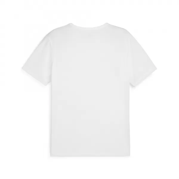  Мъжка функционална тениска PUMA TEAMRISE MATCHDAY JERSEY 706132_04 БЯЛА ПУМА/ЧЕРНА ПУМА 