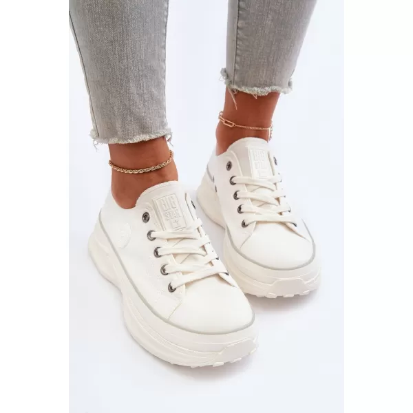  Дамски маратонки BIG STAR NN274126 WHITE Big Star Shoes 