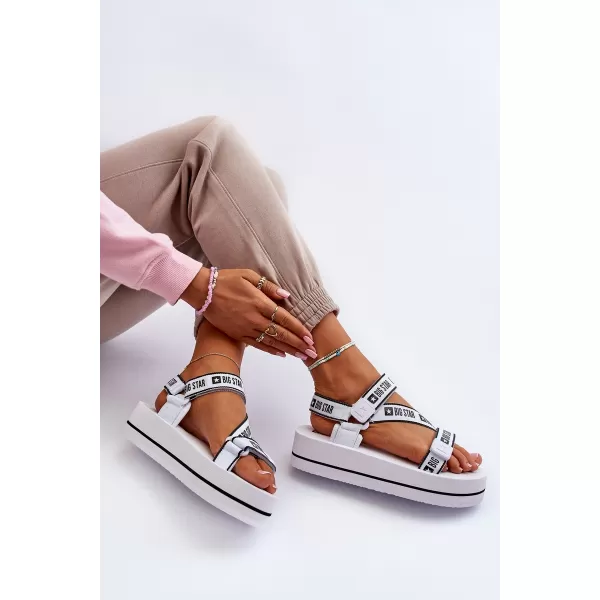  Дамски обувки BIG STAR NN274A526 WHITE Big Star Shoes 
