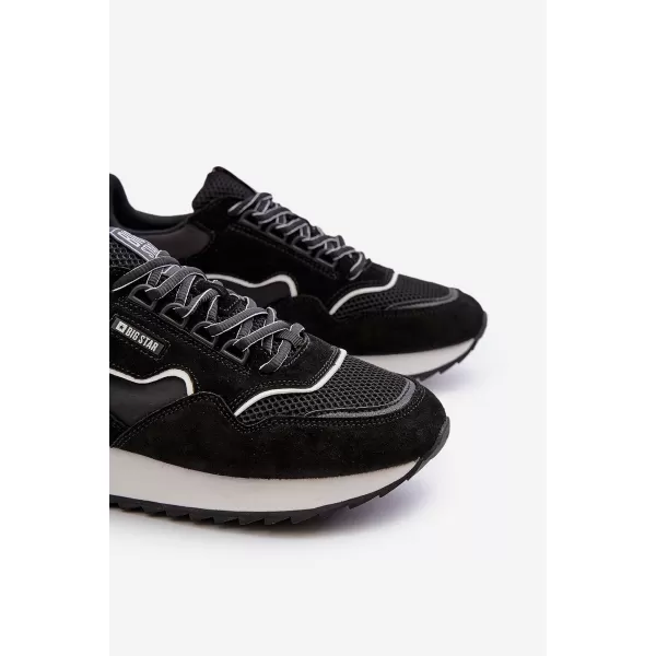  Мъжки кецове BIG STAR NN174321 BLACK Big Star Shoes 