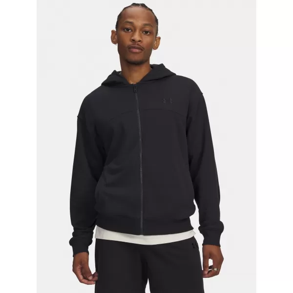  Мъжки суичър UNDER ARMOUR RIVAL LW FZ 6009346-001 ЧЕРЕН 