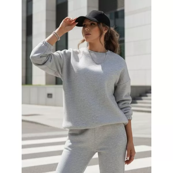  Дамски комплект DSTREET AY0780 СВЕТЛО СИВО 
