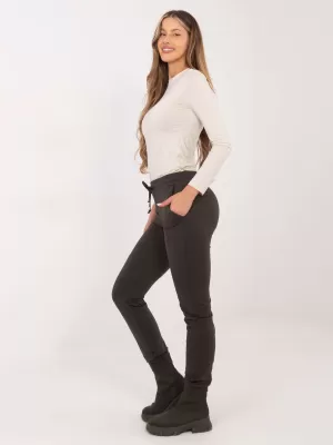 Дамски спортен панталон BASIC FEEL GOOD RV-DR-5040.02X ТЪМНО КАКИ
