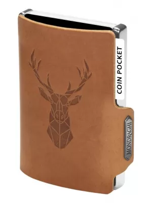 Портфейл MONDRAGHI Silhouette Modern Deer КАРАМЕЛ