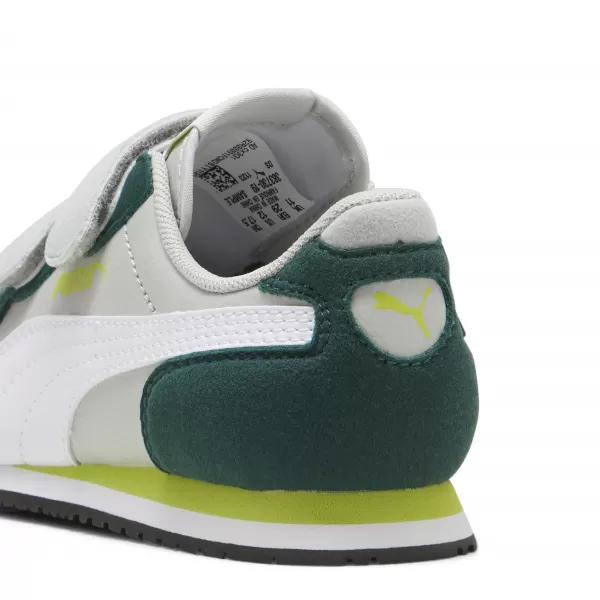  Детски обувки PUMA CABANA RACER SL 20 V PS 383730-19 СВЕТЛО СИВО/БЯЛО/ТЪМНО МИРТА 