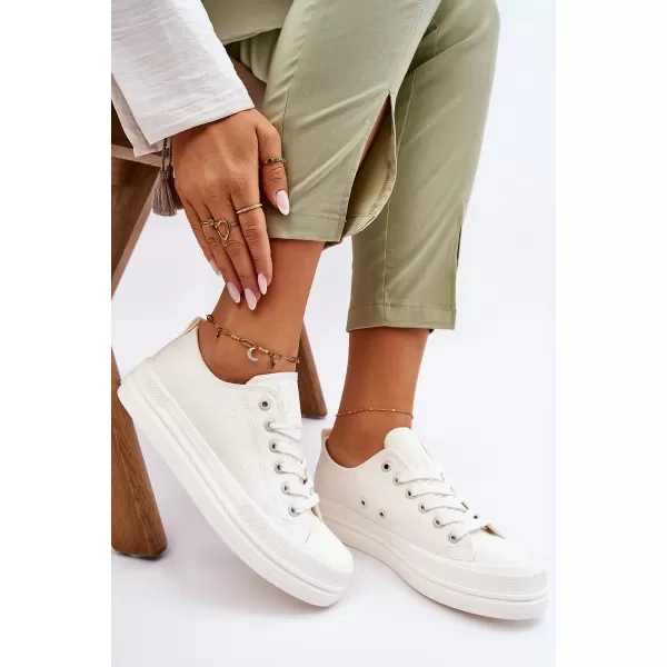  Дамски маратонки BIG STAR LL274968 WHITE Big Star Shoes 