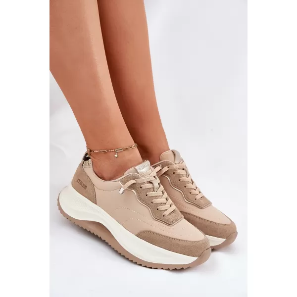  Дамски маратонки BIG STAR RR274A345 BEIGE Big Star Shoes 