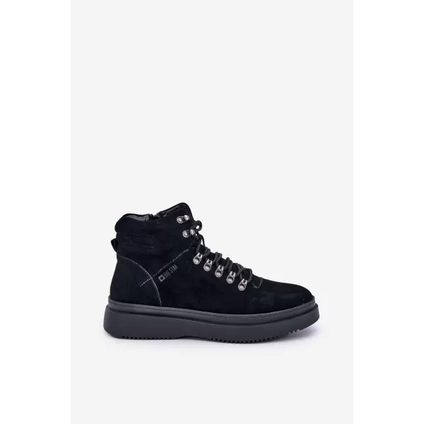  Мъжки обувки BIG STAR OO174187 BLACK Big Star Shoes 