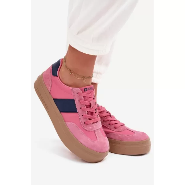  Дамски маратонки BIG STAR TT274164 PINK Big Star Shoes 