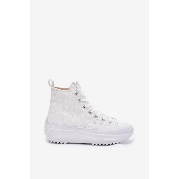  Дамски кецове LEE COOPER LCW-25-31-3461L ЧЕРЕН 