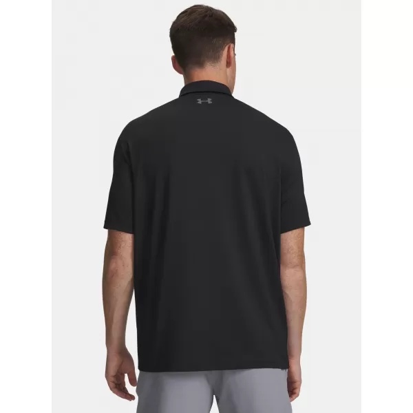  Мъжка тениска UNDER ARMOUR MATCHPLAY POLO 6009799-001 ЧЕРЕН 