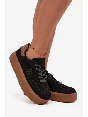 Дамски маратонки BIG STAR SS274761 BLACK Big Star Shoes