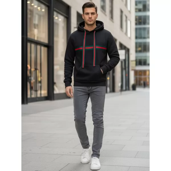  Мъжки суичър DSTREET BX5939 ЧЕРЕН 
