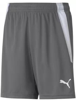 Детски шорти PUMA TEAMLIGA SHORTS JR 704931-13 SMOKED PEARL/ ПУШЕНА ПЕРЛА/ПУМА БЯЛО