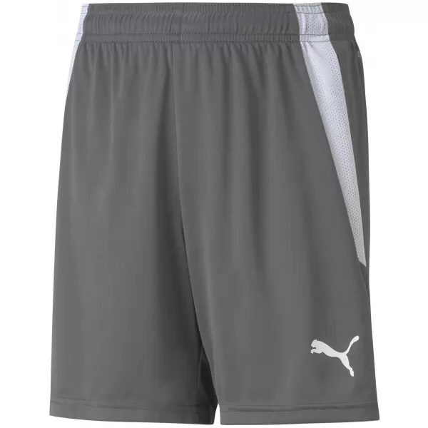  Детски шорти PUMA TEAMLIGA SHORTS JR 704931-13 SMOKED PEARL/ ПУШЕНА ПЕРЛА/ПУМА БЯЛО 