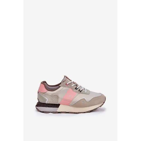  Дамски маратонки BIG STAR RR274243 PINK/GREY Big Star Shoes 
