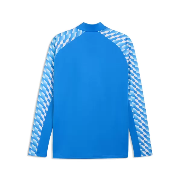  Мъжки суичър PUMA TEAMLIGA26 TRG 1/4 ZIP TOP 659724_02 ELECTRO ROYAL/ ЕЛЕКТРО РОЯЛ/ПУМА БЯЛО 
