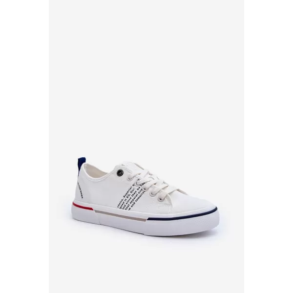  Мъжки кецове BIG STAR LL174204 WHITE Big Star Shoes 