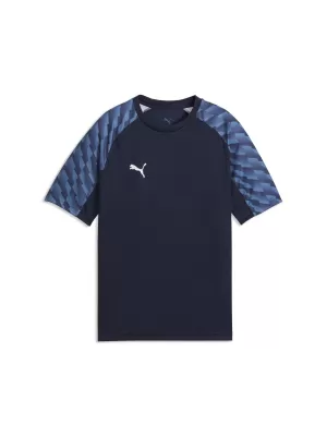 Детска тениска PUMA TEAMLIGA26 JERSEY JR 659723_06 PUMA NAVY/PUMA БЯЛО