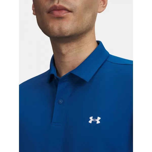  Мъжка тениска UNDER ARMOUR UA T2G PIQUE POLO 6012303-426 СИНЬО 
