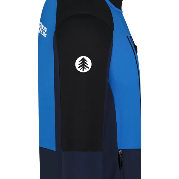  Мъжки суичър powerfleece NORDBLANC GROAN NBWFM8282 СИНЬО 