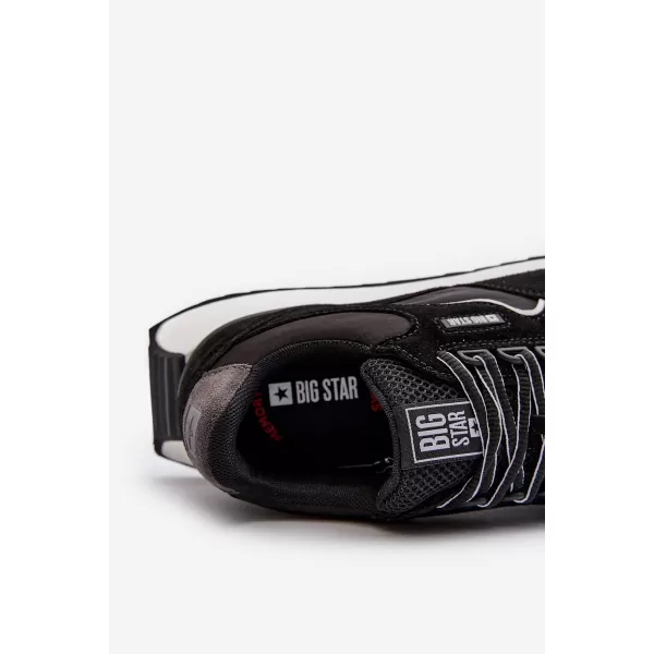  Мъжки кецове BIG STAR NN174321 BLACK Big Star Shoes 