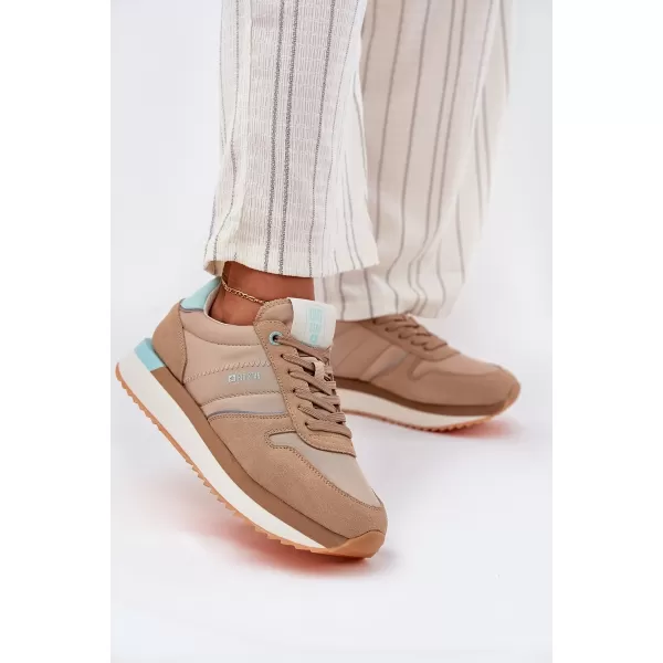  Дамски маратонки BIG STAR RR274A048 BEIGE Big Star Shoes 