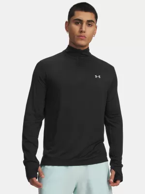 Мъжка тениска UNDER ARMOUR VELOCITI 1/4 ZIP 6010887-001 ЧЕРЕН
